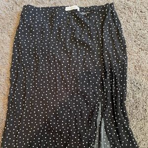Polkadot Knee length skirt